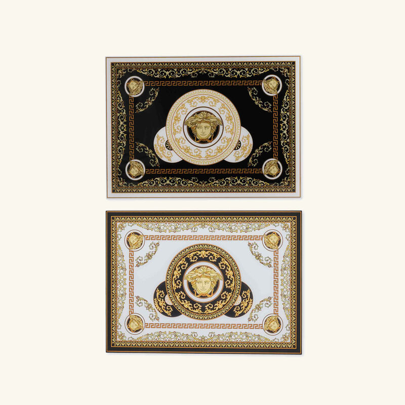 versace medusa gala placemat set of 2