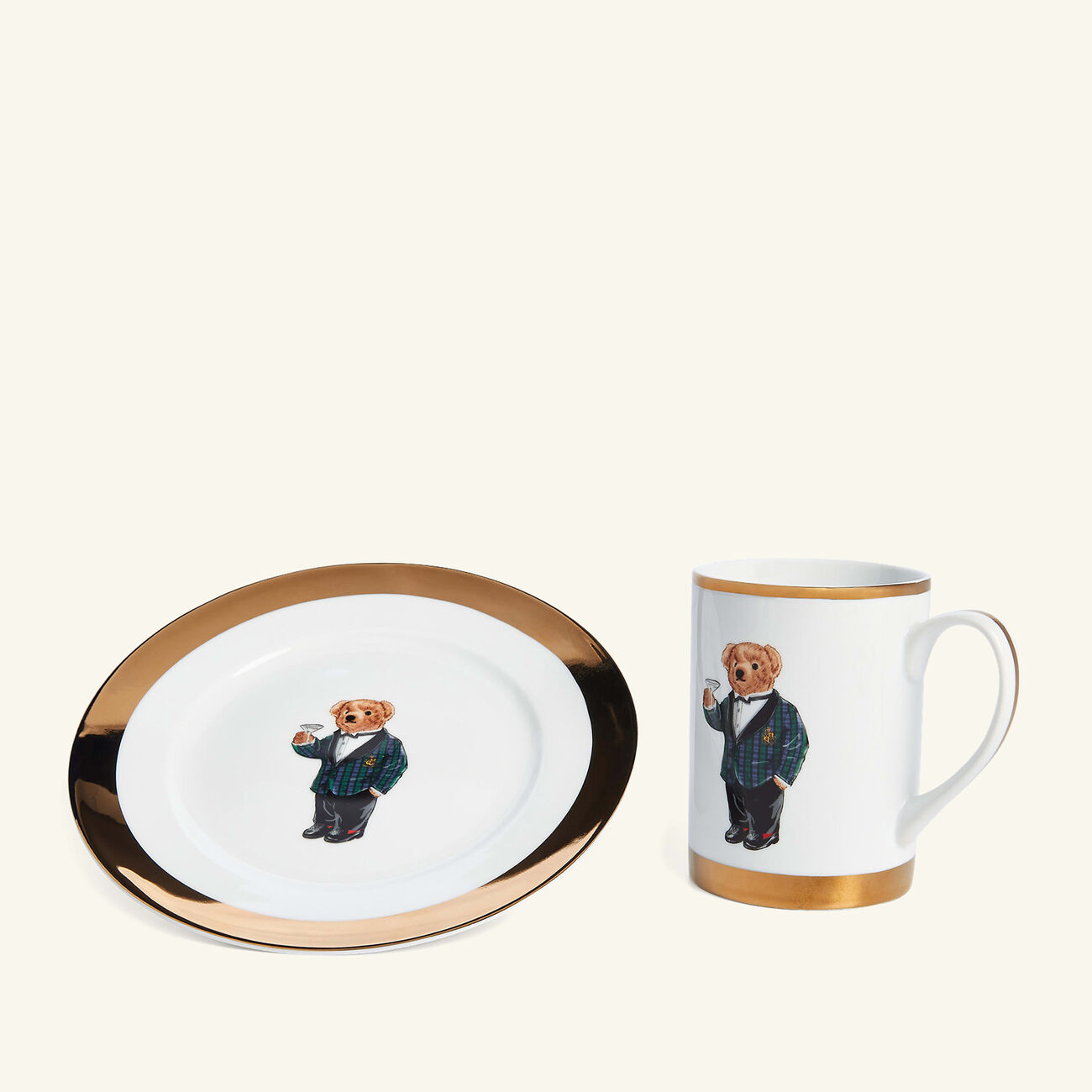 Thompson Dessert Plate Set Of 4 ralph lauren home thompson dessert plate set of 4