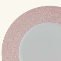 Ecume Charger Plate Round Pink 29cm bernardaud ecume charger plate round pink 29cm