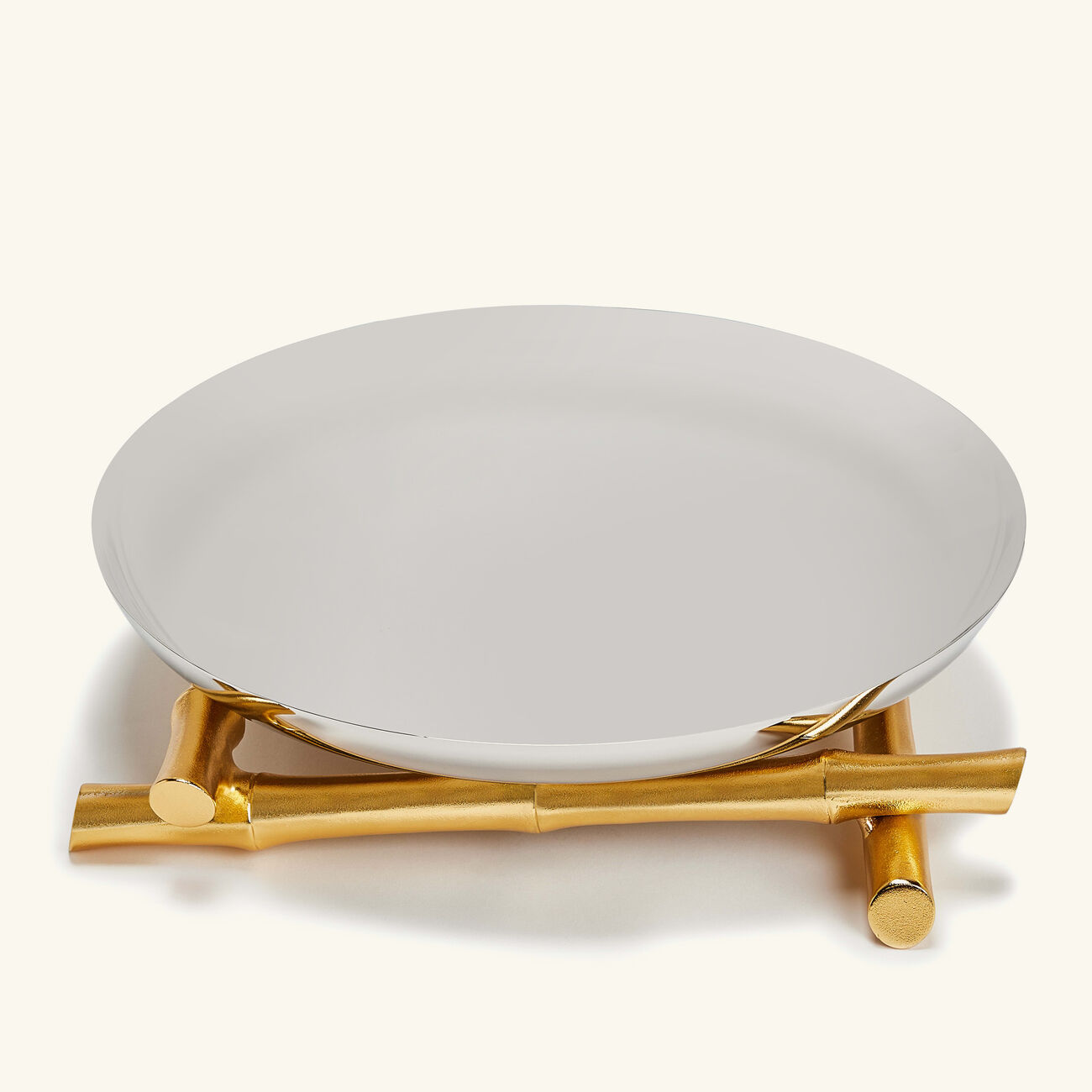 Bamboo Serving Platter Oval Stainless Steel l objet bamboo serving platter oval stainless steel