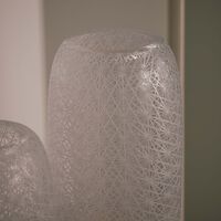 ruckl odette vase round large clear
