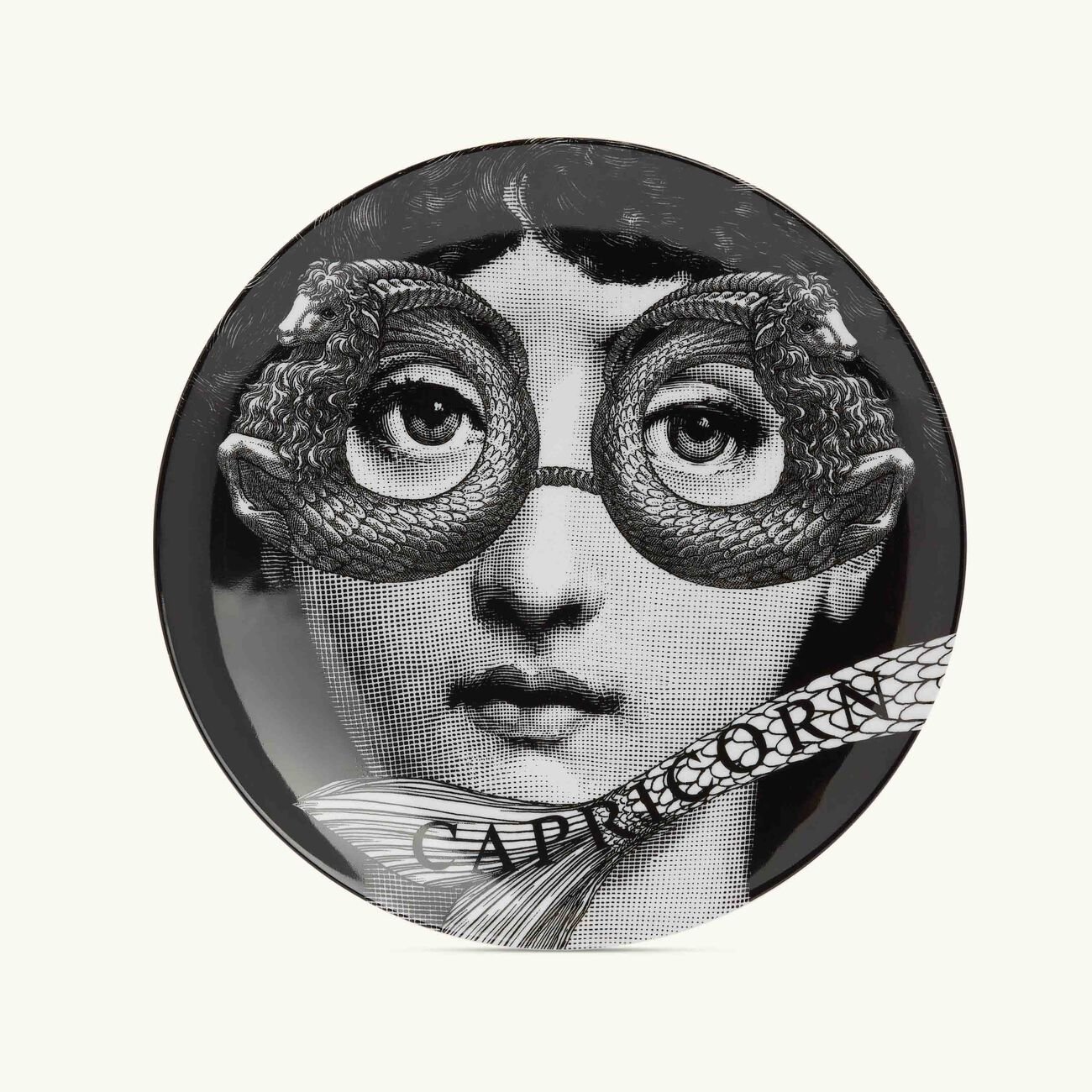 فورناسيتي طبق تزيين الجدار تيما إي فاريازيوني 357 برمز برج الجدي