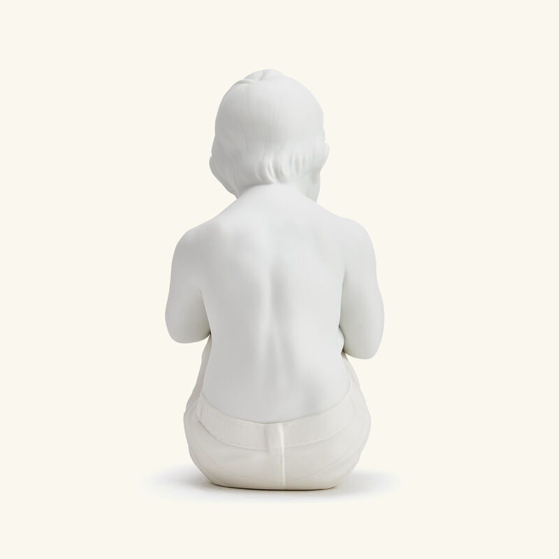lladro welcome home children sculpture small white