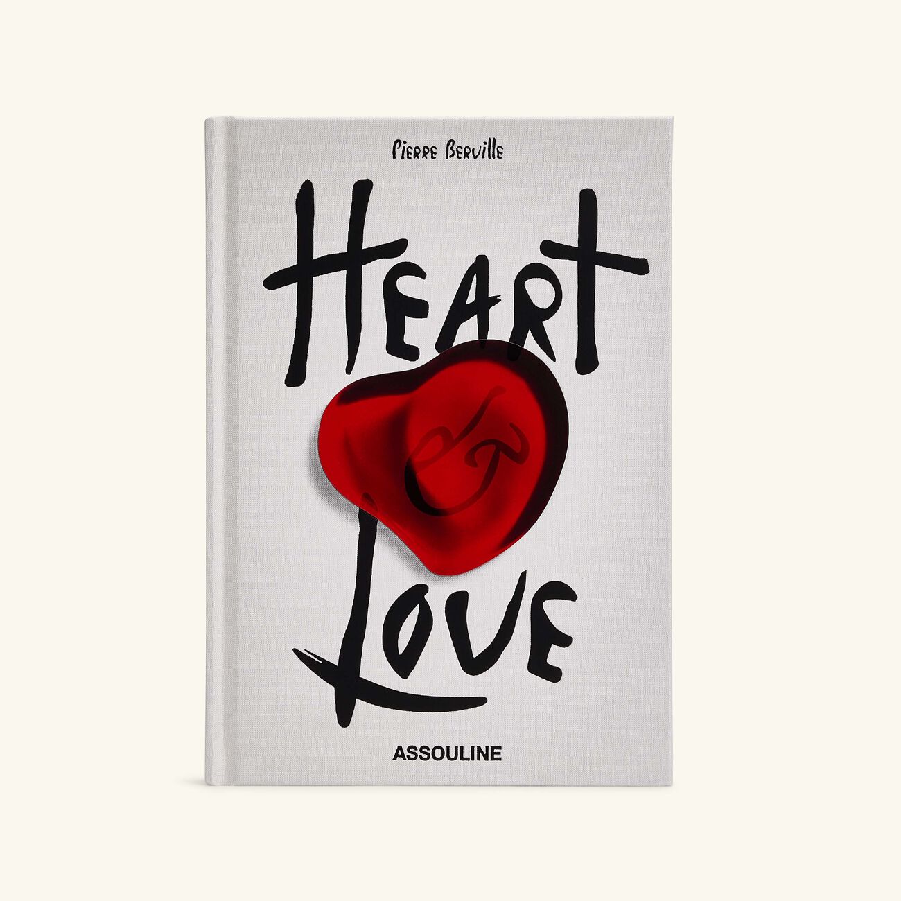 assouline heart   love book 28x19cm