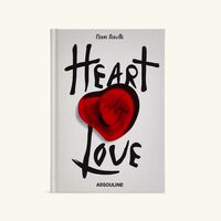 assouline heart   love book 28x19cm