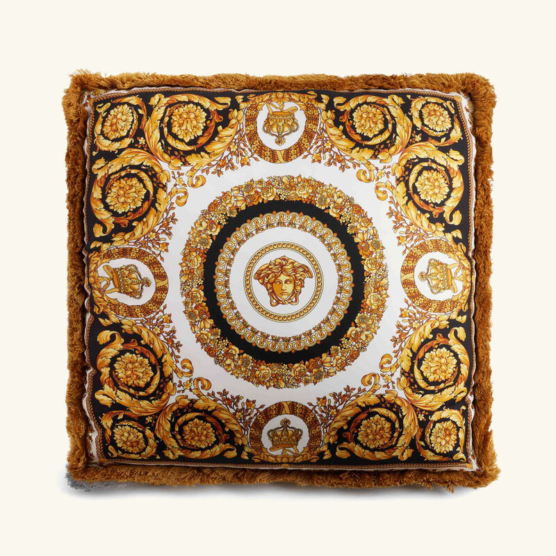 Crete De Fleur Silk Pillow versace crete de fleur silk pillow