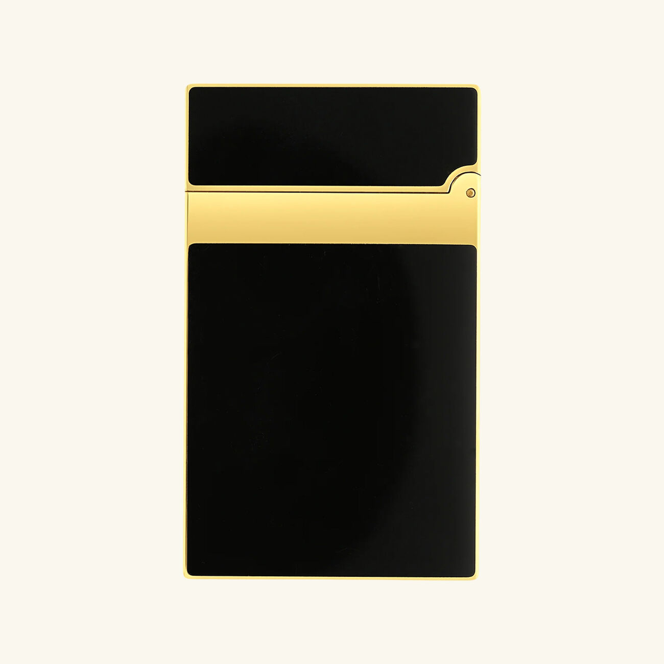 Ligne 2 Lacquered Black Lighter اس تي دوبون ligne 2 lacquered black lighter