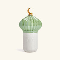 lladro majestic nights candle green