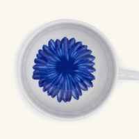 bernardaud in bloom coffee cup saucer blue