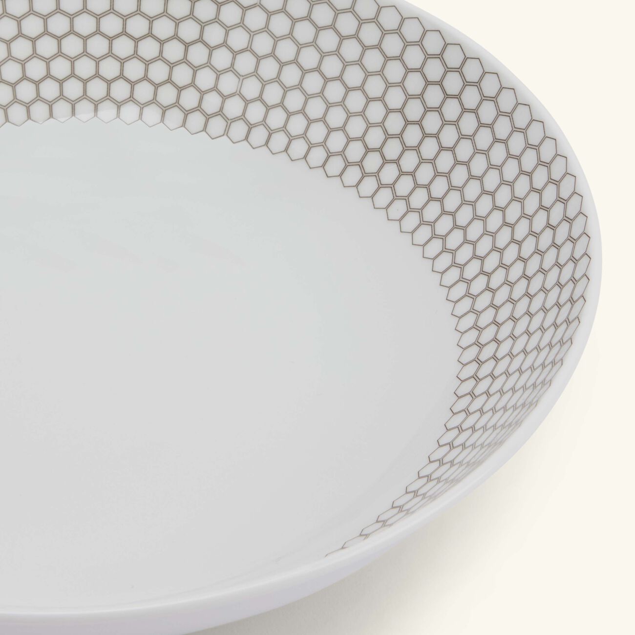 christofle madison 6 cereal bowl grey 18cm