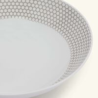 christofle madison 6 cereal bowl grey 18cm