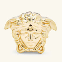 versace medusa grande vase medium white