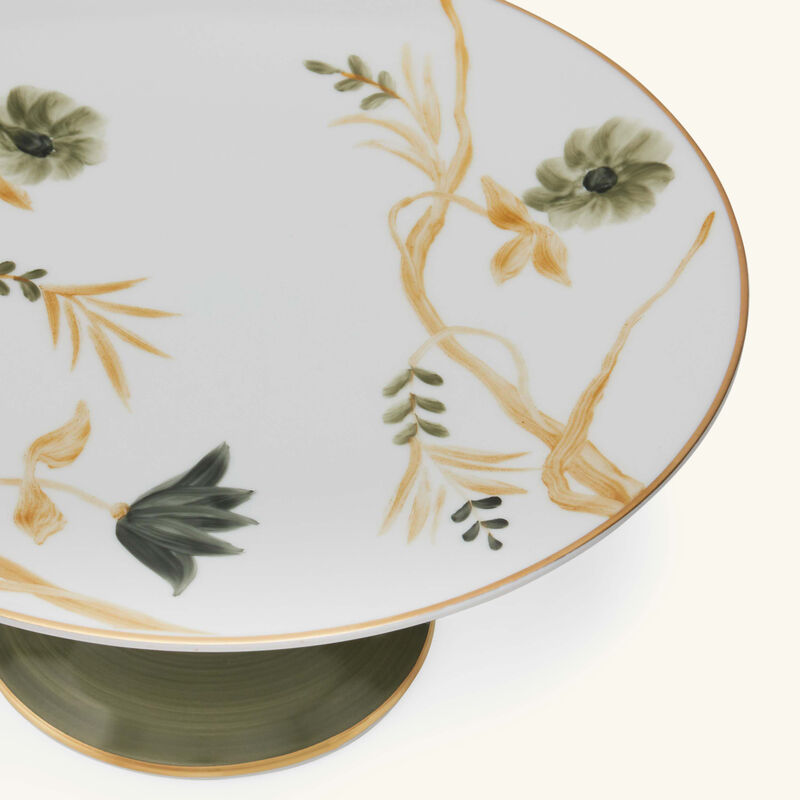 marie daage bouquet de vie cake stand green
