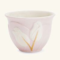 villari tulip arabic coffee cup pink