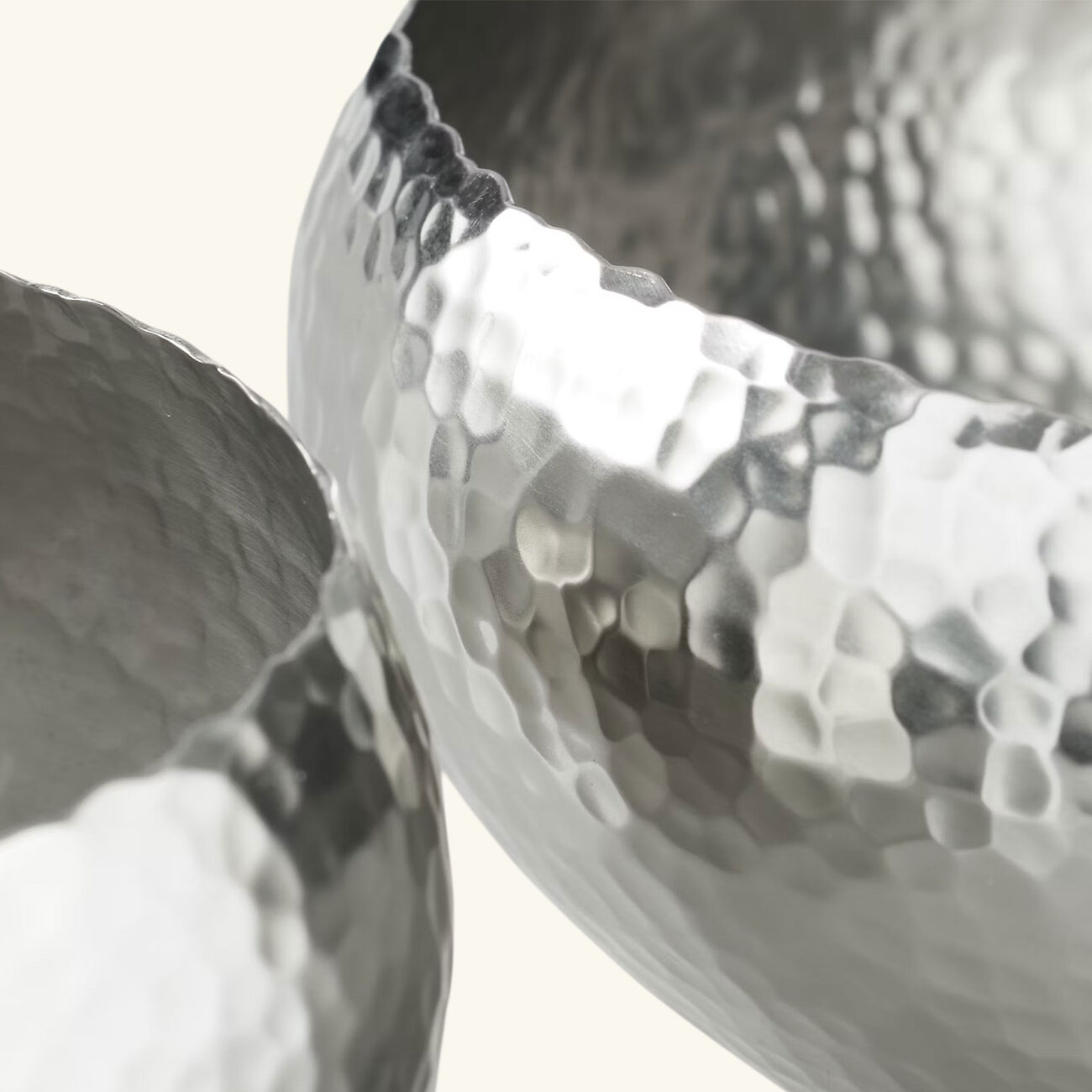 رالف لورين هوم طقم أوعية للتقديم إيفانز من قطعتبن بطلاء النيكل