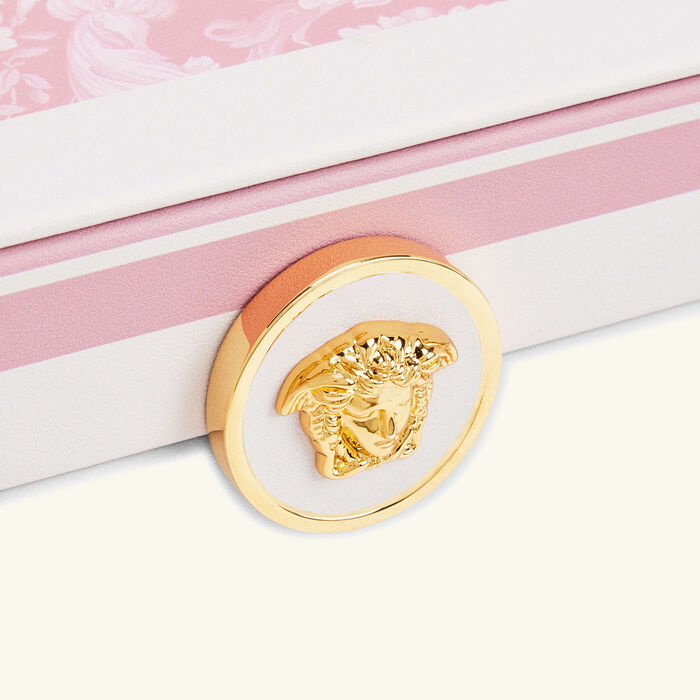versace barocco jewelry box pink