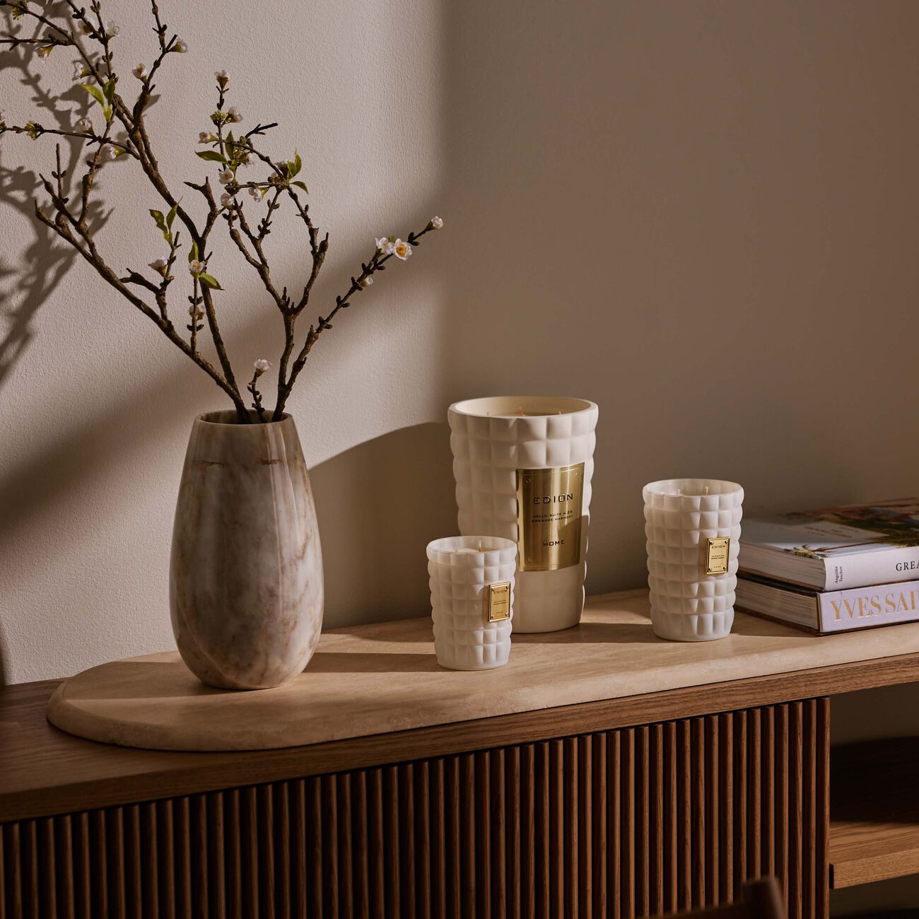 إديون الشمعة العطرية تشيلو سويت نمبر 25 جرينيد هارموني بيانكا   2 5 كغ