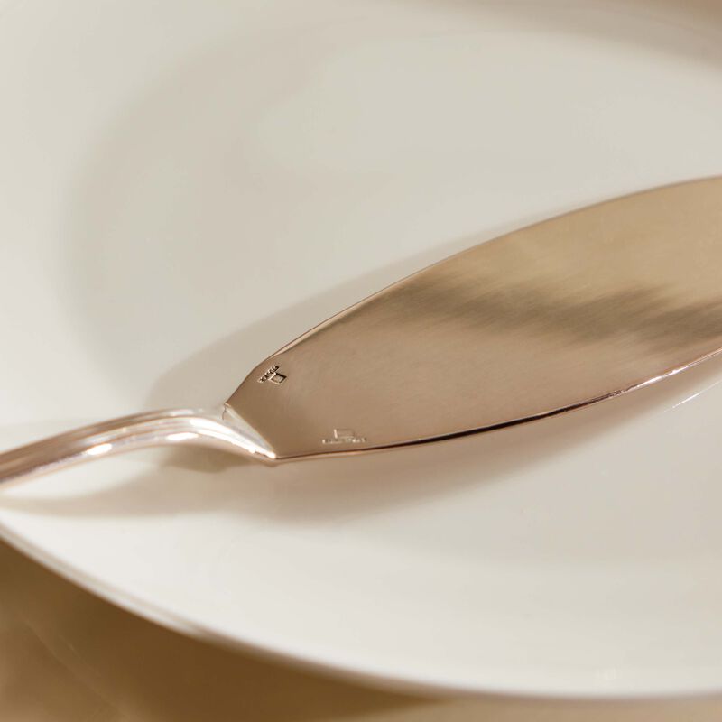 Albi Fish Serving Knife Silver Plated christofle albi fish serving knife silver plated