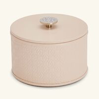 giobagnara elie saab trinket box round small torrone beige