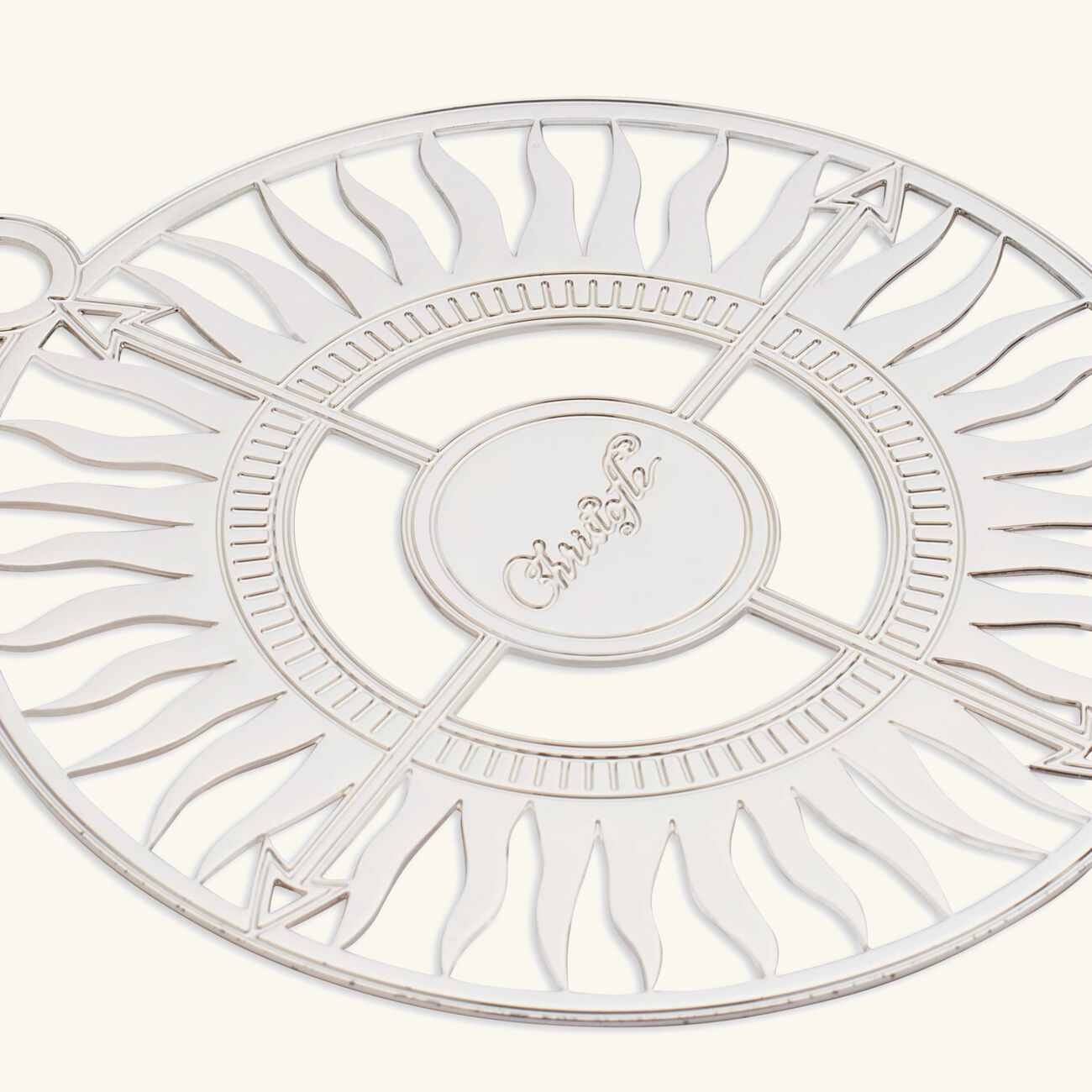 مجموعة ريڤ كوزميك لقطع الديكور مكونة من 3 قطع صغيرة باللون الفضي كريستوفل مجموعة ريڤ كوزميك لقطع الديكور مكونة من 3 قطع صغيرة باللون الفضي