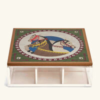 aya the art of living tea box brown
