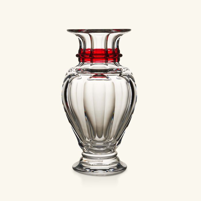 baccarat harcourt vase medium clear