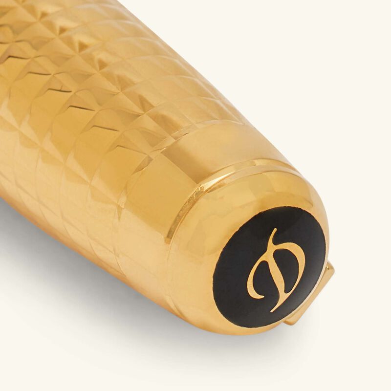 اس تي دوبون قلم حبر سائل  رولربول  لاين دي اتيرنيتي باللون الذهبي