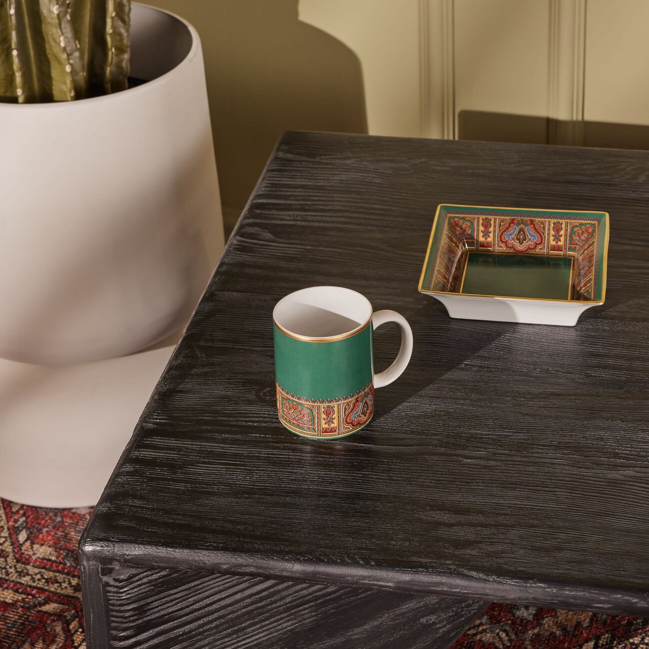 etro cachemire mug green