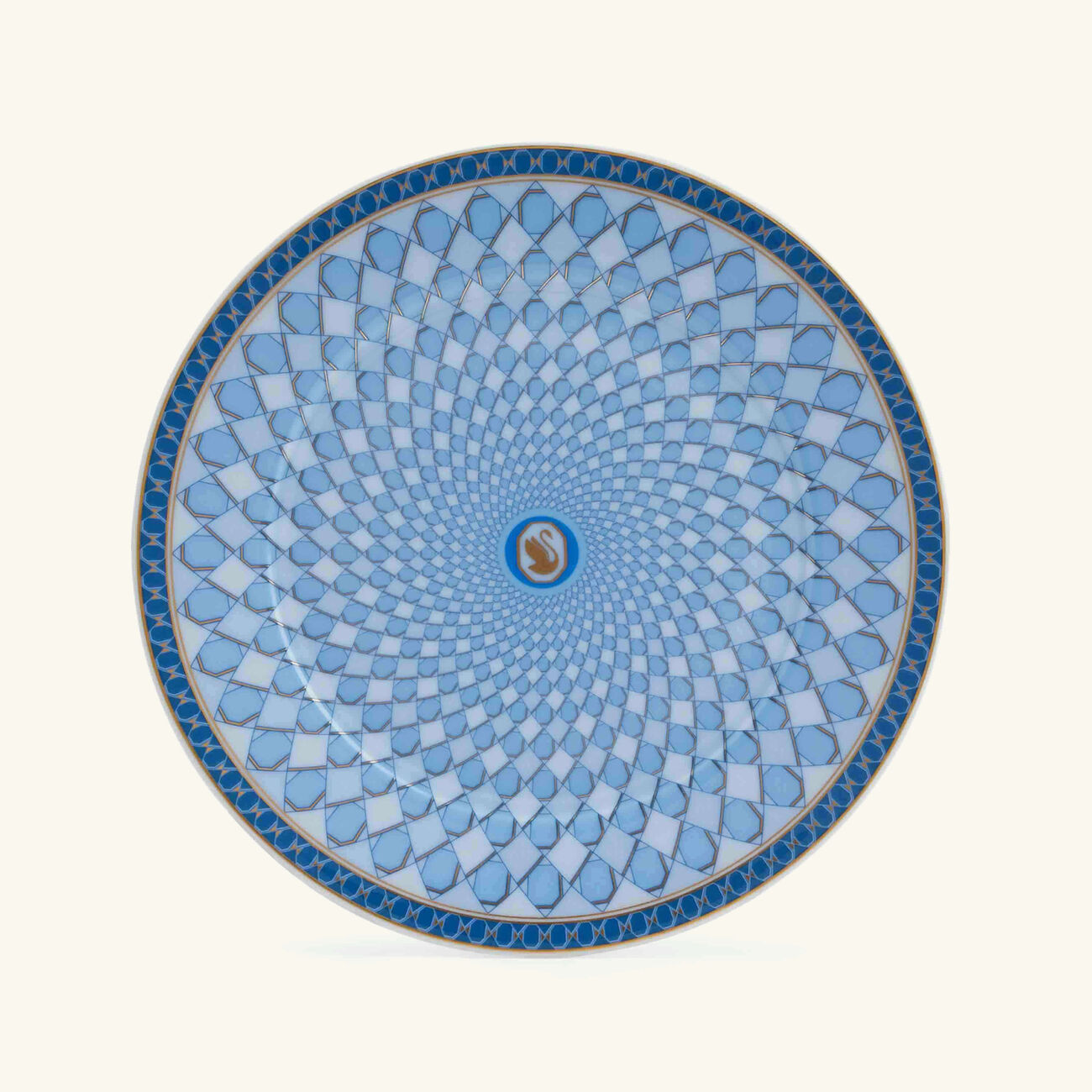 rosenthal signum azure plate round blue 18cm