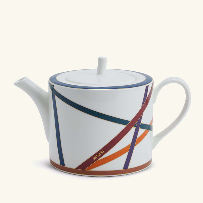 missoni home nastri coffee tea pot pattern