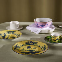 جينوري 1735 طبق الطعام أوريينتي إيتاليانو دائري أصفر 26 سم