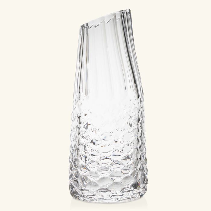 mario cioni   c elephants whisper vase large clear