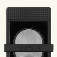 st dupont cigar stand slim cigar cutter black