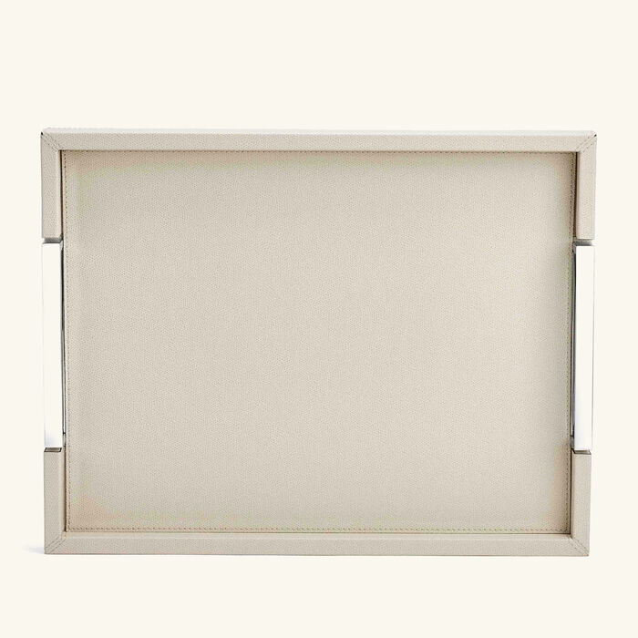 giobagnara victor tray rectangular medium white