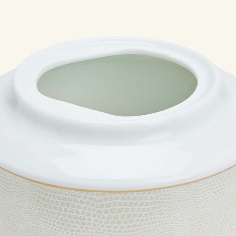 bernardaud sauvage blanc coffee pot gold