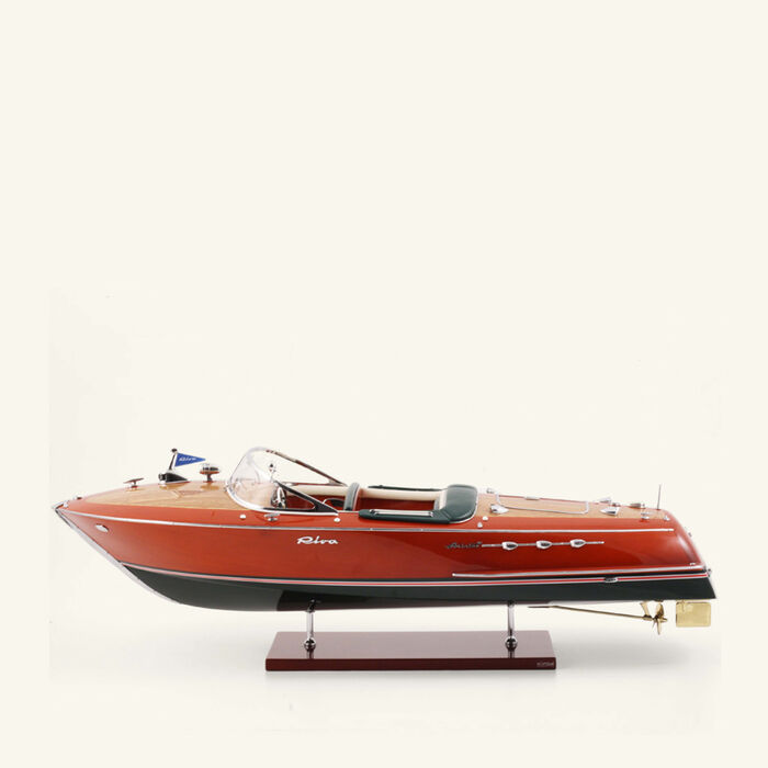 kiade riva ariston r 68 model boat extra large red