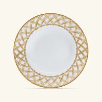 pinto paris vannerie soup plate gold 22cm