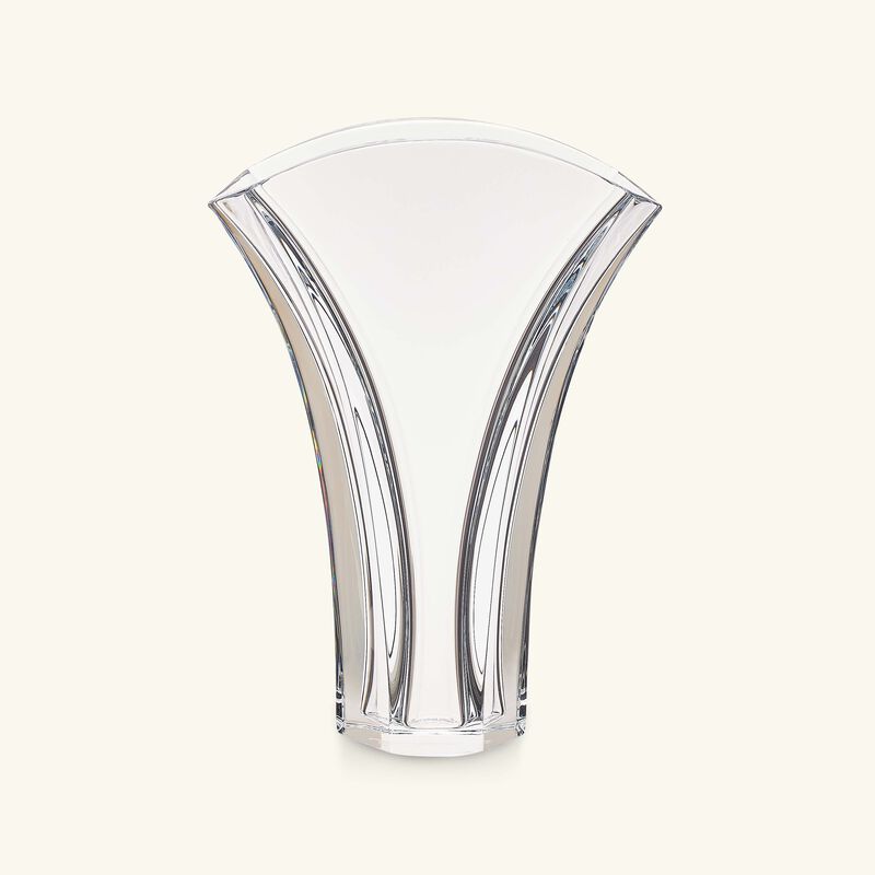 Ginkgo Vase Small Clear baccarat ginkgo vase small clear