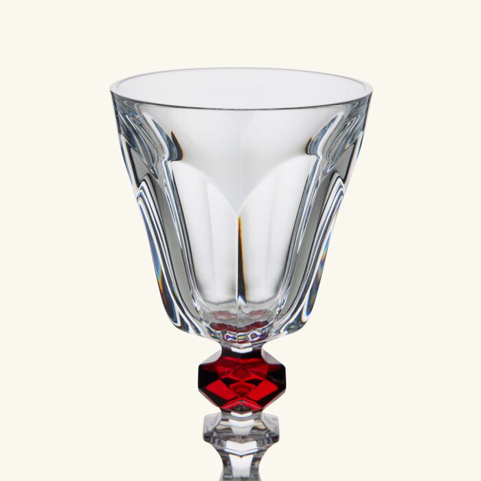 baccarat harcourt louis philippe wine glass clear
