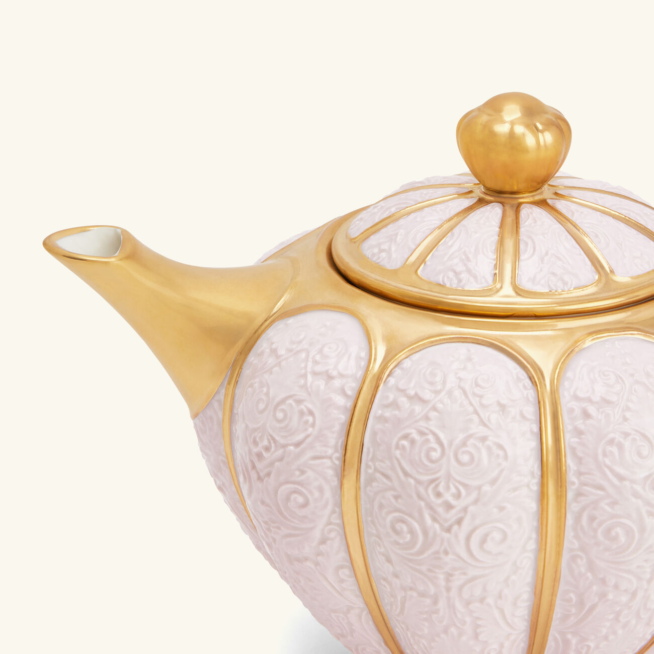 villari amour tea pot pink