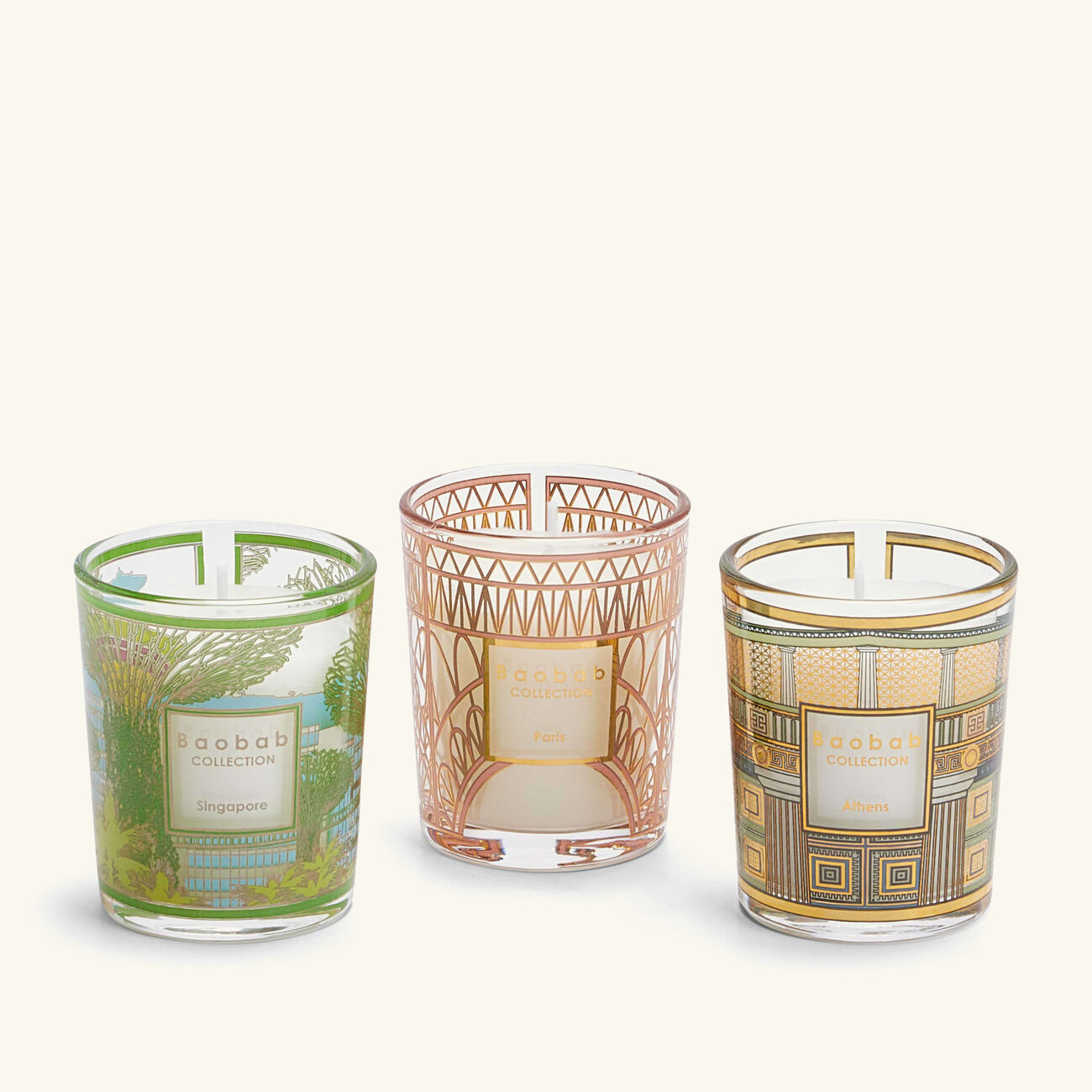 baobab collection my first baobab candle singapore athens paris trio gift set