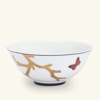 bernardaud aux oiseaux dinner plate round gold 26cm