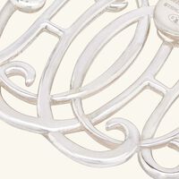 Mavelot HO Key Chain Sterling Silver christofle mavelot ho key chain sterling silver