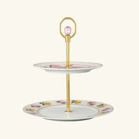 Idyllia 2 Tiers Cake Stand Marshmallow rosenthal idyllia 2 tiers cake stand marshmallow