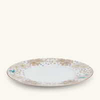 bernardaud feerie service plate round pink 31cm