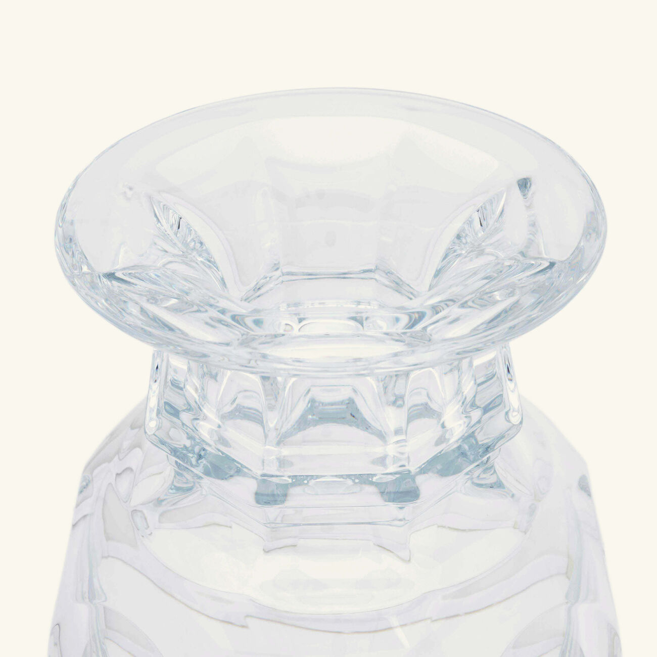 baccarat harcourt balustre vase medium clear