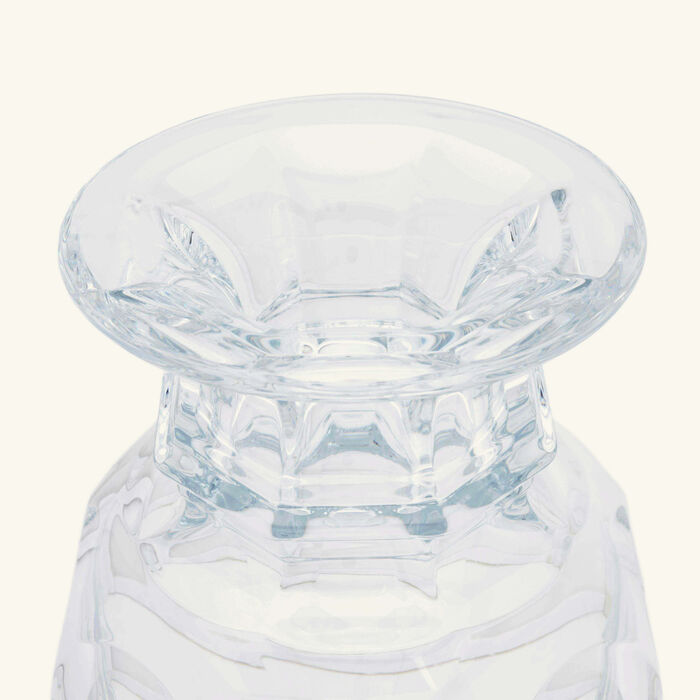 baccarat harcourt balustre vase medium clear