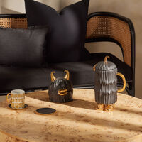 l objet haas coffee tea pot black