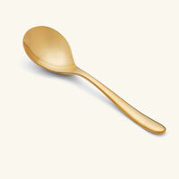 christofle l ame de cream soup spoon gold