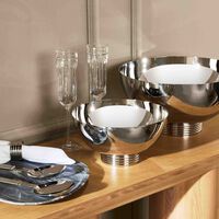 ralph lauren home thorpe serving spoon set silver